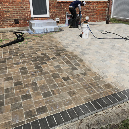 Paver Cleaning Sealing Queens NY