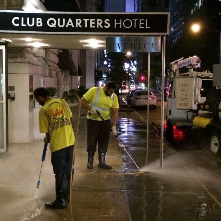 New York City Sidewalk Cleaning Service