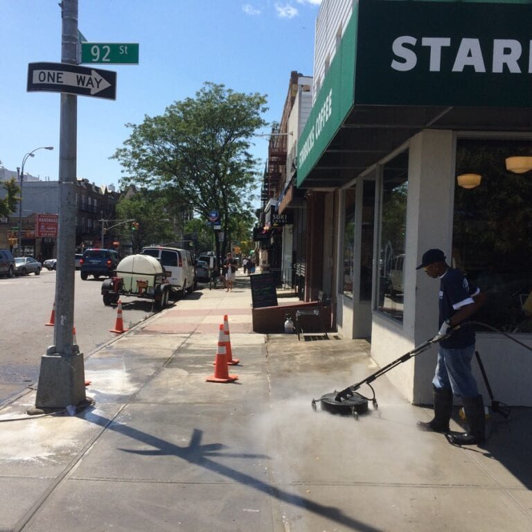 Queens Concrete Cleaning